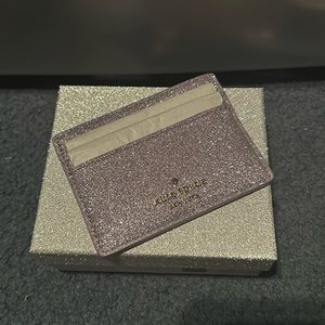 Kate Spade Glitter Cardholder